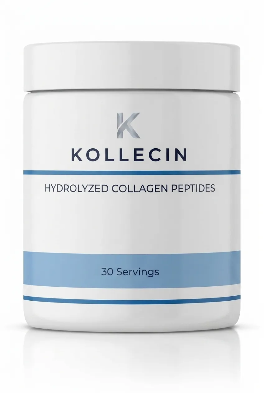 KOLLECIN Daily Collagen Support Formula — hydrolyzed collagen peptides tub
